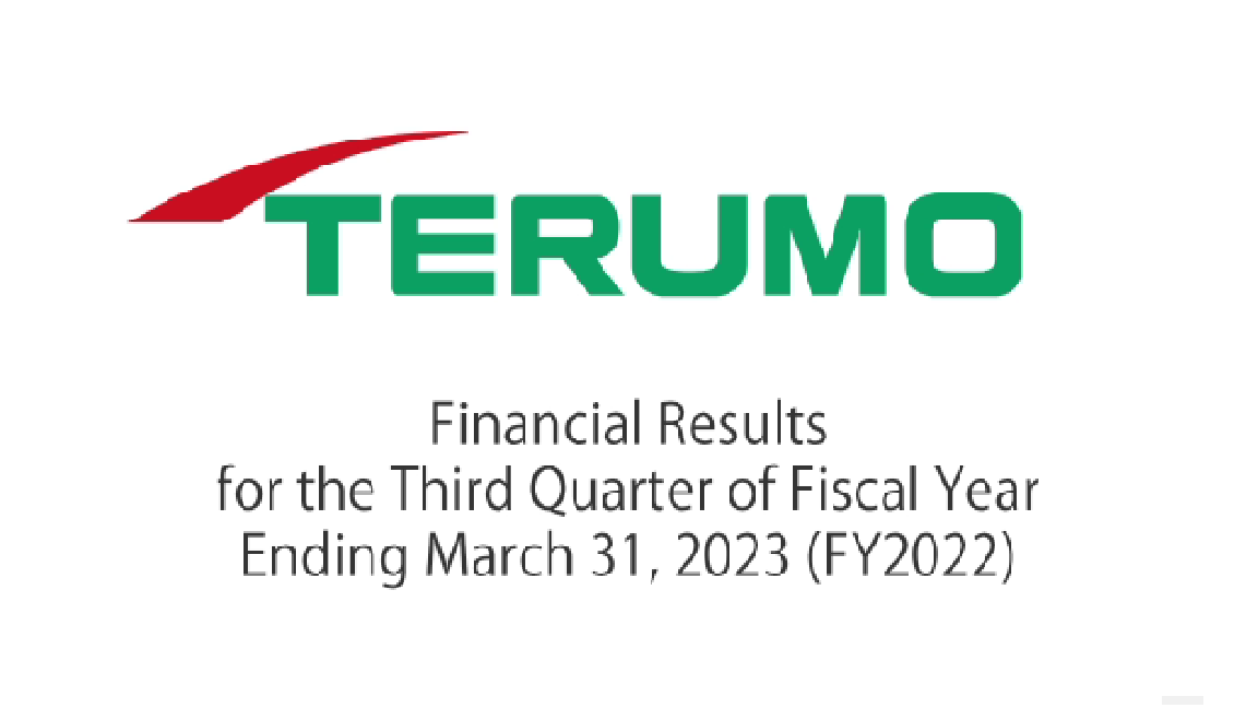 Financial Results for the Third Quarter of Fiscal Year Ending March 31, 2023 (FY2022)