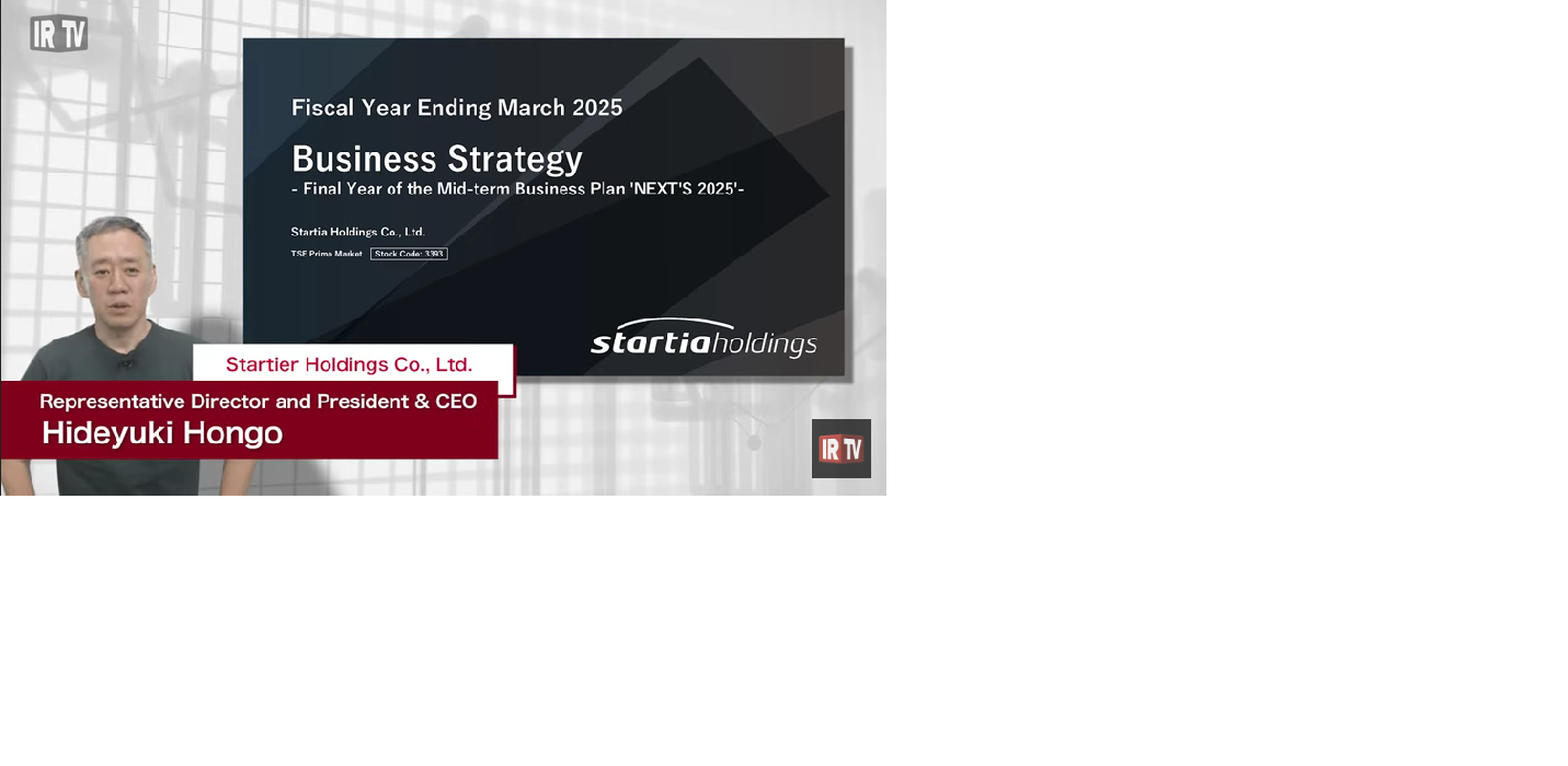 Fiscal Year Ending March 2025 Business Strategy- Final Year of the Mid-term Business Plan 'NEXT'S 2025'-