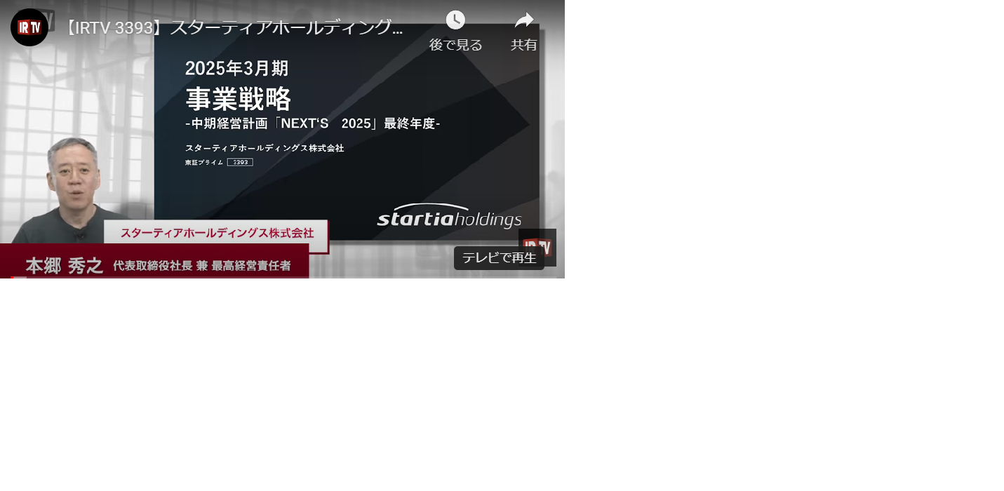 2025年3月期事業戦略