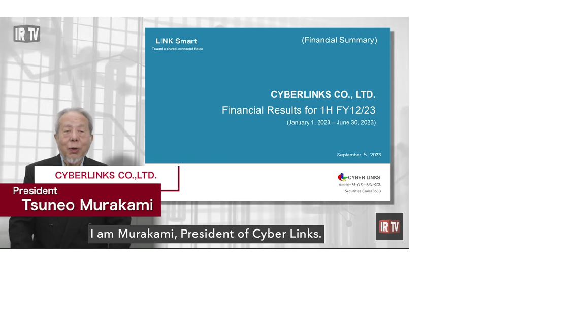 FY2023/12 2Q Financial Results