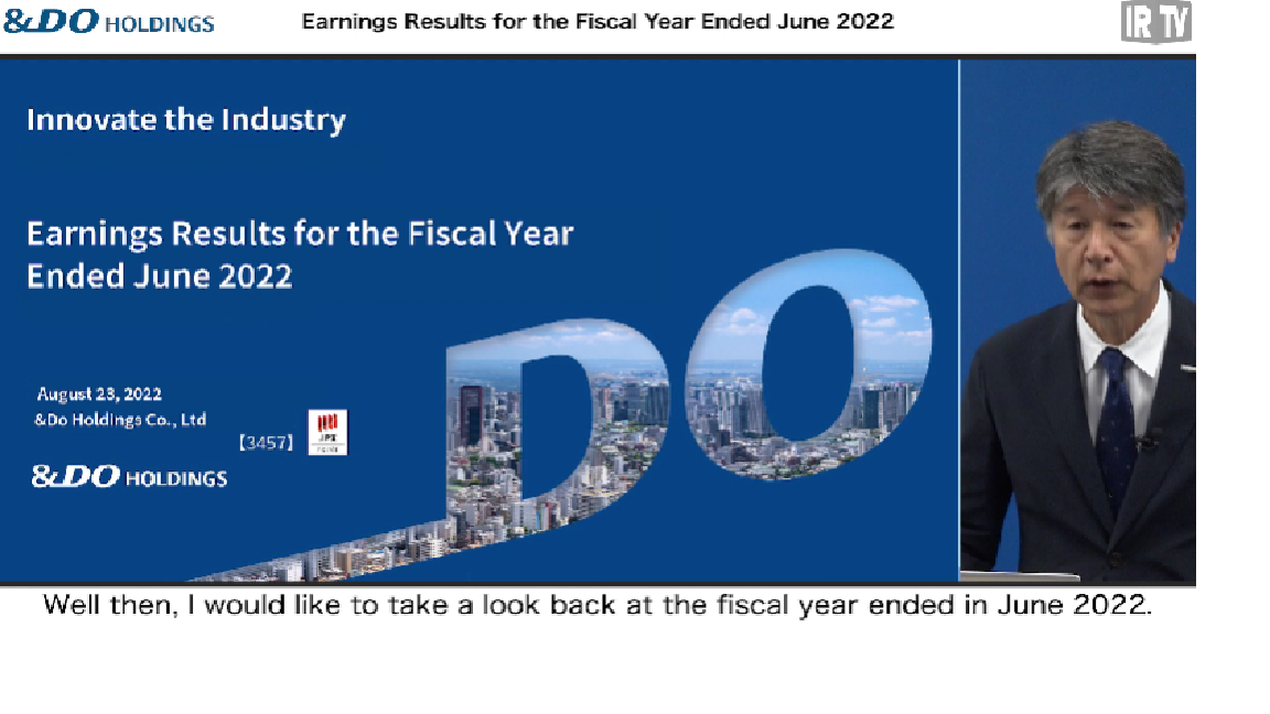 Earnings Reslts for the Fisical Year Ended June 2022